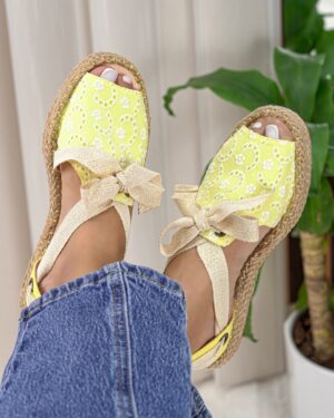 Alpargata Luciana Hojalillo